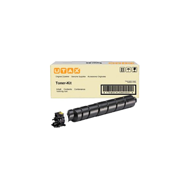 TONER ORIGINALE UTAX TRIUMPH ADLER 1T02YP0UT0 UTAX 2508ci CK-8530BK NERO 25K