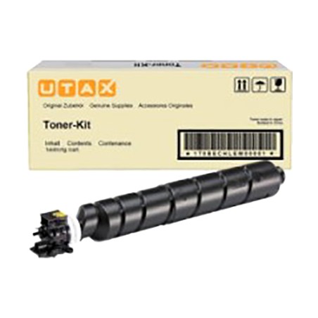 TONER ORIGINALE UTAX TRIUMPH ADLER 1T02YP0UT0 UTAX 2508ci CK-8530BK NERO 25K