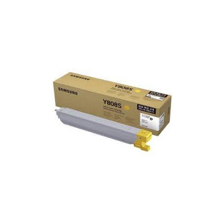 TONER ORIGINALE SAMSUNG SS735A CLT-C808S GIALLO MultiXpress X4200 20K