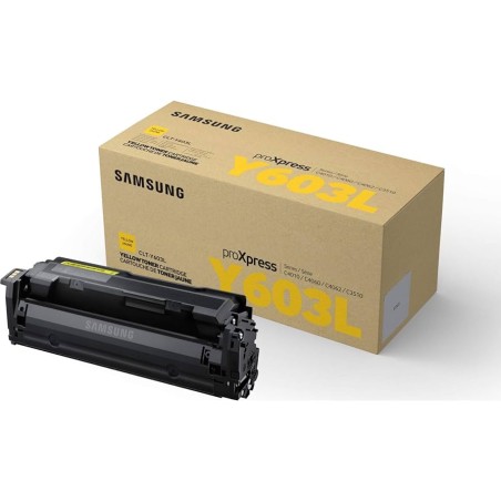 TONER ORIGINALE SAMSUNG CLT-Y603L SU557A GIALLO ProXpress C4010ND C4060FX