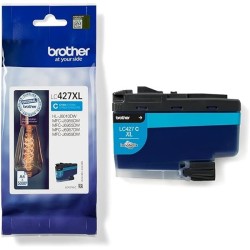CARTUCCIA ORIGINALE BROTHER LC427C LC-427C CIANO HL J6010DW 3K