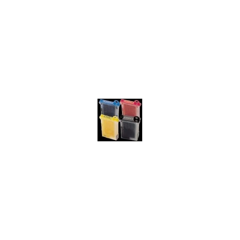 Kit Risparmio 10 Cartucce Compatibili BROTHER MFC 730 LC-02BK, LC-02C, LC-02M, LC-02Y
