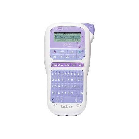 ETICHETTATRICE ELETTRONICA PORTATILE BROTHER PT-H200 Schermo LCD Larghezza nastro fino a 12 mm PTH200TA1