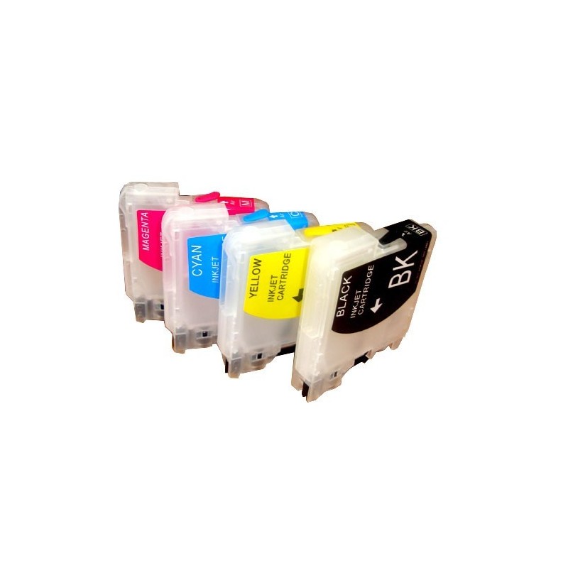 Kit Risparmio 10 Cartucce Compatibili BROTHER LC-600 BK M C G