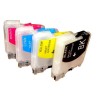 Kit Risparmio 10 Cartucce Compatibili BROTHER LC-600 BK M C G