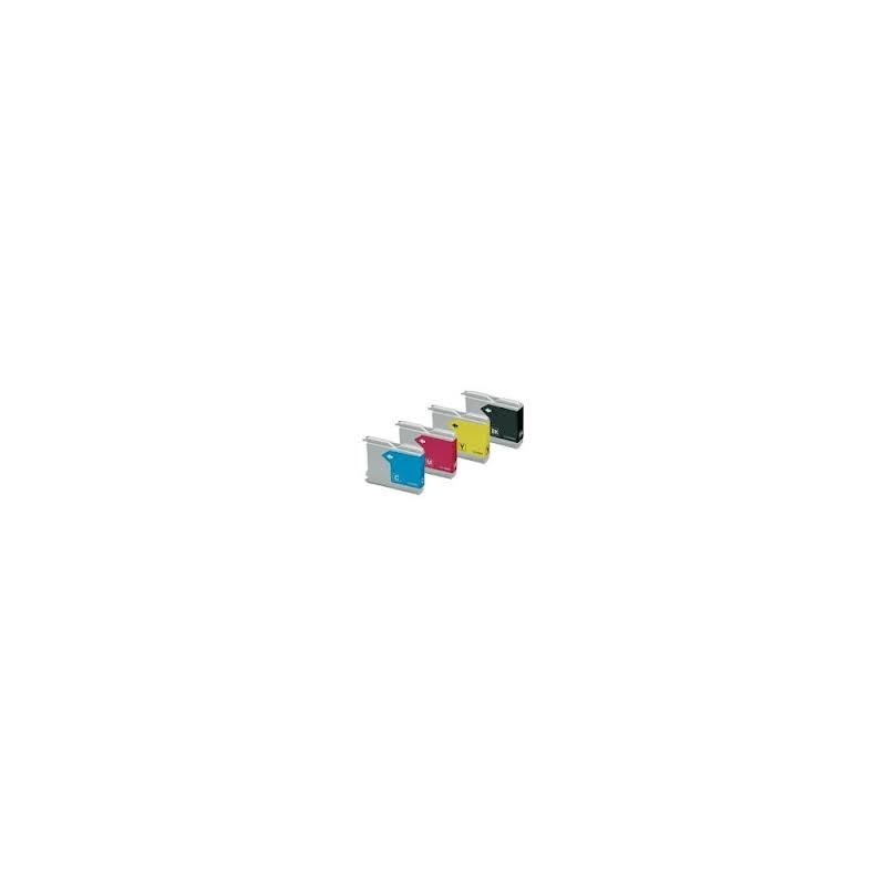 Kit Risparmio 10 Cartucce Compatibili BROTHER LC-1000 BK M C Y