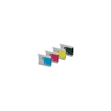 Kit Risparmio 10 Cartucce Compatibili BROTHER LC-1000 BK M C Y