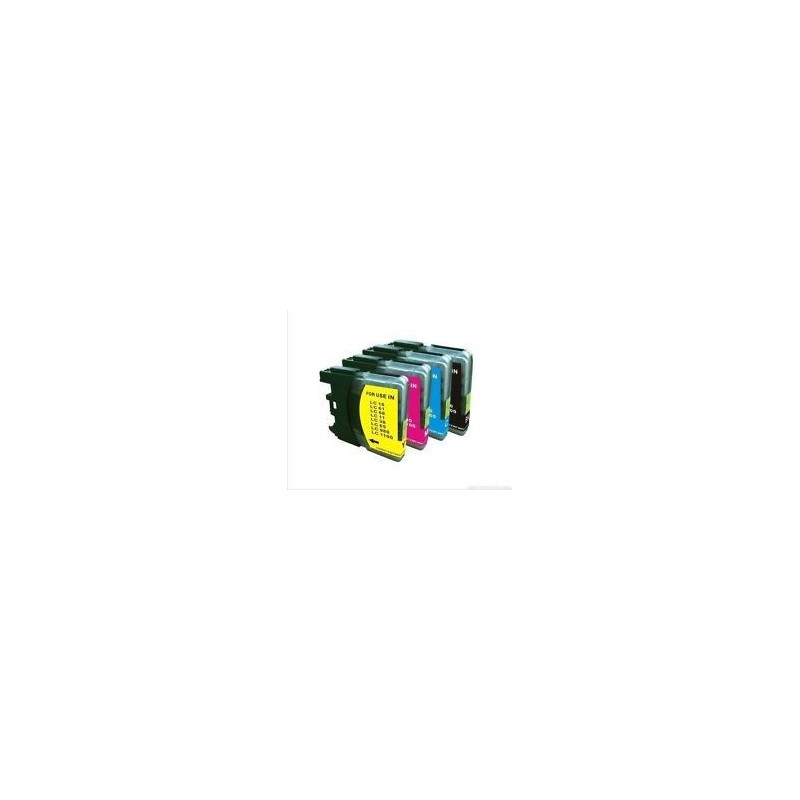 MULTIPACK 10 CARTUCCIA COMPATIBILE BROTHER LC-980XL LC-1100XL Dcp585Cw