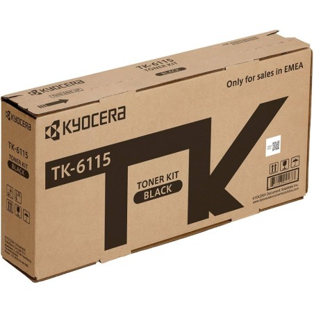 TONER ORIGINALE KYOCERA 1T02P10NL0 TK6115 TK-6115 ECOSYS M4125 M4132