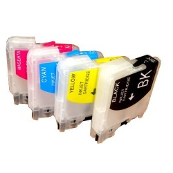 Kit Risparmio 10 Cartucce Compatibili BROTHER DCP J315 LC-985 BK C M Y