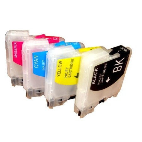 Kit Risparmio 10 Cartucce Compatibili BROTHER DCP J315 LC-985 BK C M Y