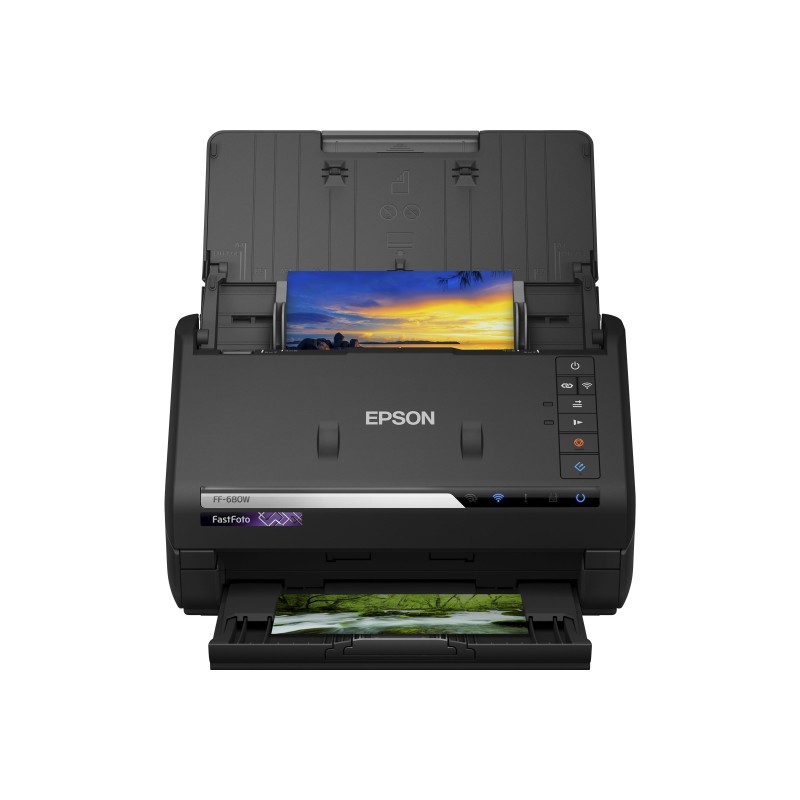 SCANNER EPSON WiFi Fastfoto FF680W B11B237401 600 dpi Alimentatore automatico