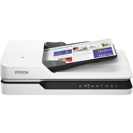 SCANNER PORTATILE EPSON WorkForce DS-1660W DS1660W Duplex WiFi 1200 dpi B11B244401 Velocità di scansione 25 ppm
