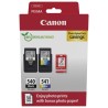 MULTIPACK ORIGINALE CANON 5225B013 NERO COLORE PG-540 CL541 Pixma MG-2150 + 50 FOGLI CARTA FOTOGRAFICO