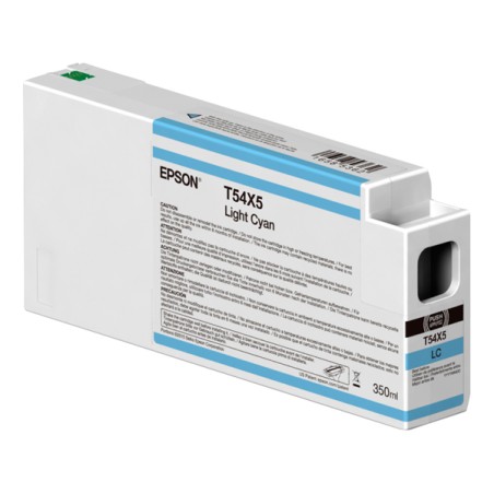 CARTUCCIA ORIGINALE EPSON C13T54X500 T54X5 CIANO LIGHT 350ML SC-P6000