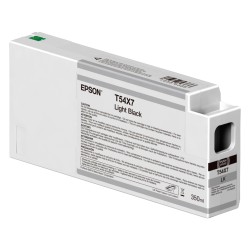 CARTUCCIA ORIGINALE EPSON C13T54X700 T54X7 NERO LIGHT 350ML SC-P6000