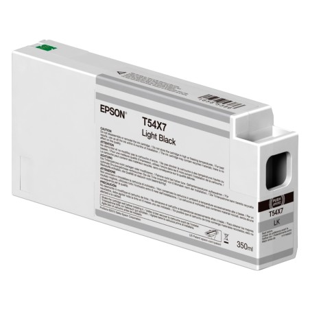 CARTUCCIA ORIGINALE EPSON C13T54X700 T54X7 NERO LIGHT 350ML SC-P6000