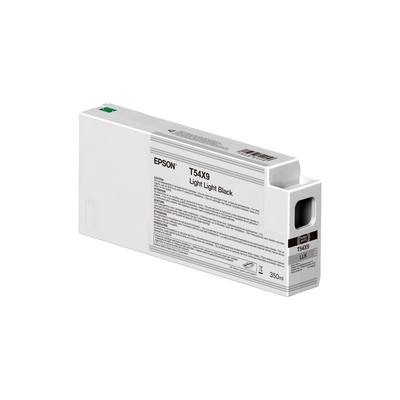 CARTUCCIA ORIGINALE EPSON C13T54X900 T54X9 NERO LIGHT LIGHT 350ML SC-P6000