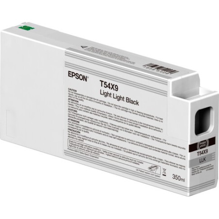 CARTUCCIA ORIGINALE EPSON C13T54X900 T54X9 NERO LIGHT LIGHT 350ML SC-P6000