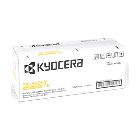 TONER ORIGINALE KYOCERA 1T02Z6ANL0 TK5405 TK-5405Y GIALLO ECOSYS MA3500ci