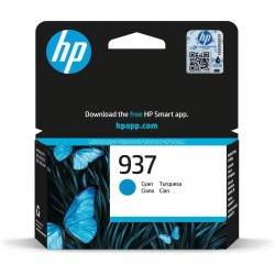 CARTUCCIA ORIGINALE HP 937 CIANO 4S6W2NE OfficeJet Pro 9110b