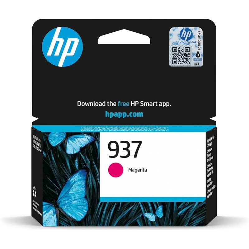 CARTUCCIA ORIGINALE HP 937 MAGENTA 4S6W3NE OfficeJet Pro 9110b