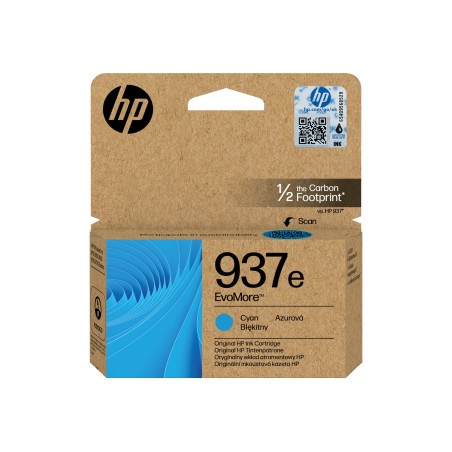 CARTUCCIA ORIGINALE HP 937e CIANO 4S6W6NE OfficeJet Pro 9110b