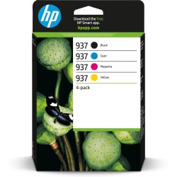 MULTIPACK CARTUCCIA ORIGINALE HP 937 6C400NE OfficeJet Pro 9110b BCYM
