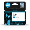CARTUCCIA ORIGINALE HP 924 4K0U3NE CIANO OfficeJet PRO 8122e AiO
