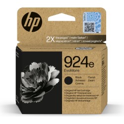 CARTUCCIA ORIGINALE HP 924e 4K0V0NE NERO OfficeJet PRO 8122e AiO