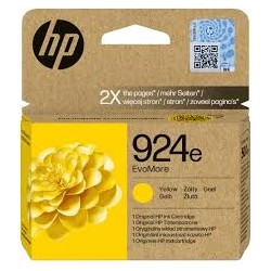 CARTUCCIA ORIGINALE HP 924e 4K0U9NE GIALLO OfficeJet PRO 8122e AiO