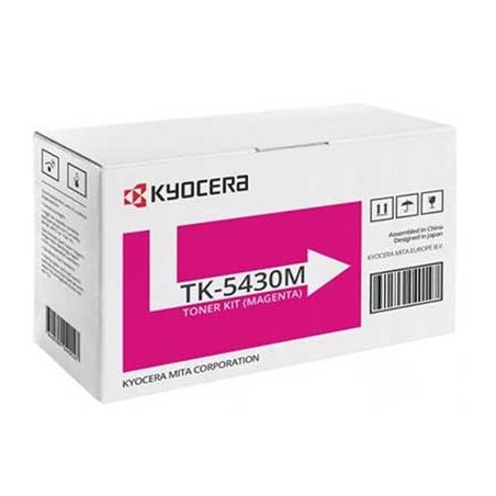 TONER ORIGINALE KYOCERA ECOSYS MA2100cfx TK-5430M TK5430M 1T0C0ABNL1 MAGENTA 1.25K