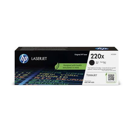 TONER ORIGINALE HP W2200X 220X LaserJet Pro 4202 4302 4303 NERO