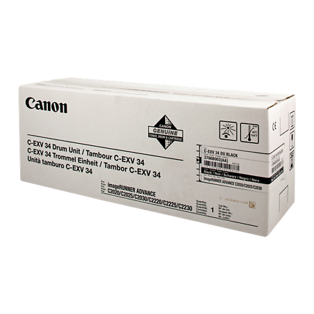 GRUPPO TAMBURO ORIGINALE CANON CEXV34 3786B003 NERO IMAGERUNNER C2025i