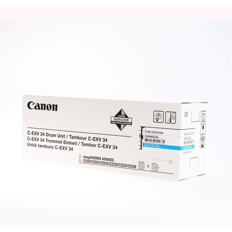 GRUPPO TAMBURO ORIGINALE CANON CEXV34 3787B003 CIANO IMAGERUNNER C2025i