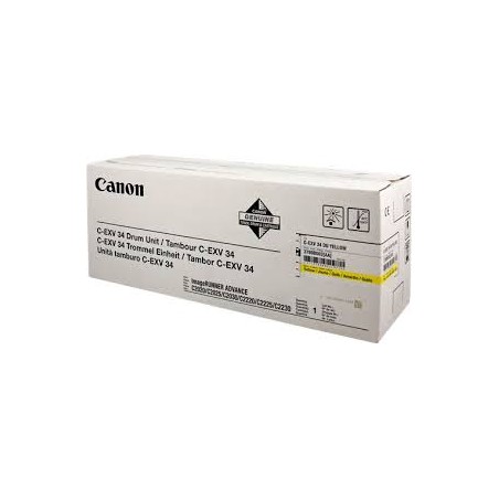 GRUPPO TAMBURO ORIGINALE CANON CEXV34 3789B003 GIALLO IMAGERUNNER C2025i