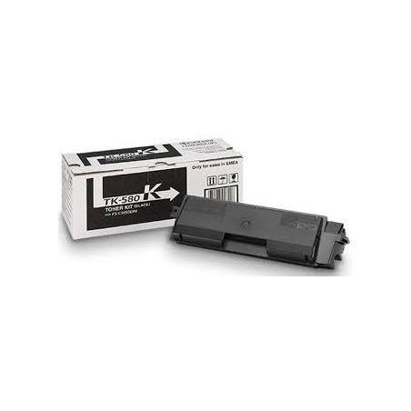 TONER ORIGINALE KYOCERA MITA FS-C5150 1T02KT0NL0 TK580K NERO 3.5K