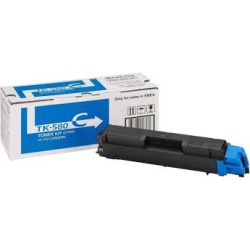 TONER ORIGINALE KYOCERA MITA FS-C5150 1T02KTCNL0 TK580C CIANO 2.8K
