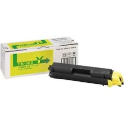 TONER ORIGINALE KYOCERA MITA FS-C5150 1T02KTANL0 TK580Y GIALLO 2.8K