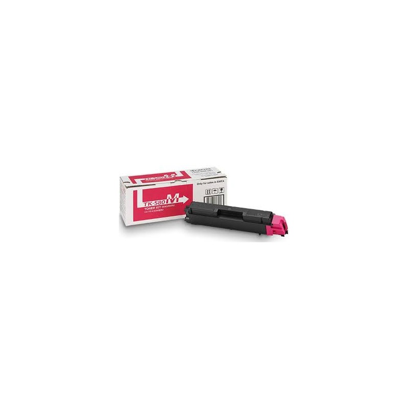TONER ORIGINALE KYOCERA MITA FS-C5150 1T02KTBNL0 TK580M MAGENTA 2.8K