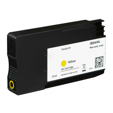 CARTUCCIA COMPATIBILE HP 712 3ED69A GIALLO DesignJet Studio 24 Zoll DesignJet T230