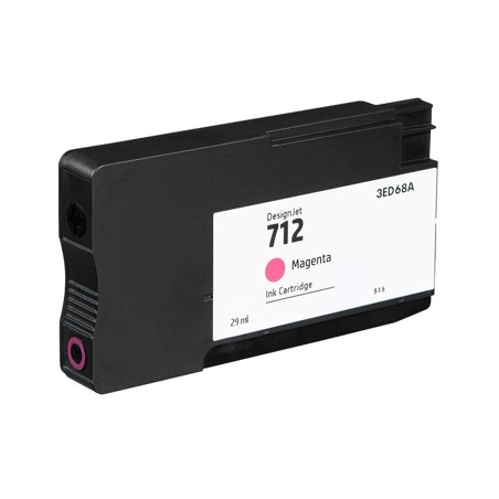 CARTUCCIA COMPATIBILE HP 712 3ED68A MAGENTA DesignJet Studio 24 Zoll DesignJet T230