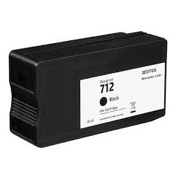 CARTUCCIA COMPATIBILE HP 712 3ED70A DESIGNJET STUDIO 24 ZOLL 38ML