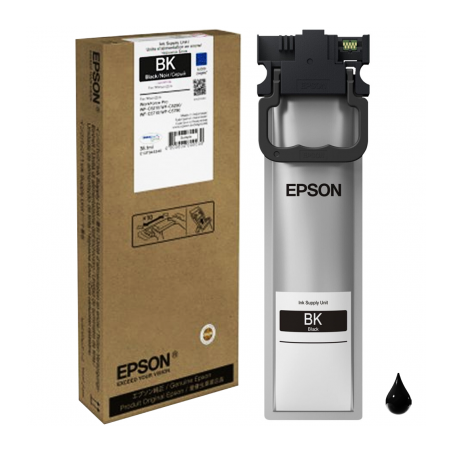 CARTUCCIA ORIGINALE EPSON C13T11D140 T11D1 NERO WorkForce Pro WF-C5300 5K