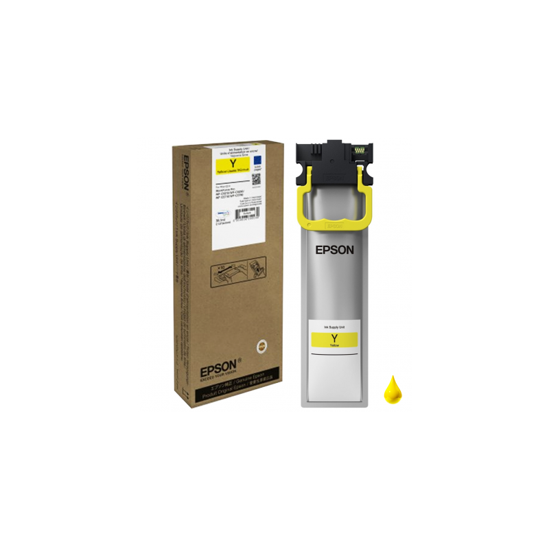 CARTUCCIA ORIGINALE EPSON C13T11C440 T11C4 GIALLO WorkForce Pro WF-C5300 3K