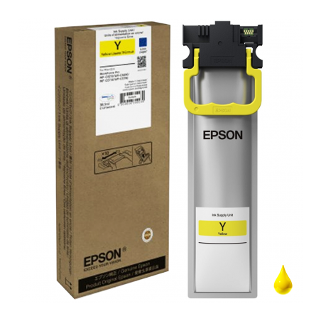 CARTUCCIA ORIGINALE EPSON C13T11C440 T11C4 GIALLO WorkForce Pro WF-C5300 3K
