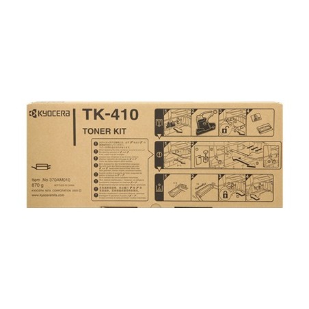 TONER ORIGINALE KYOCERA KM1620 KM1635 TK-410 TK410 370AM010 NERO 15K