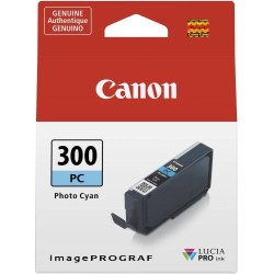 CARTUCCIA ORIGINALE CANON 4197C001 CIANO PHOTO PFI300PC IMAGEPROGRAF PRO-300