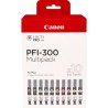 MULTIPACK 10 CARTUCCIA ORIGINALE CANON 4192C008 PFI300 PFI-300 IMAGEPROGRAF PRO-300