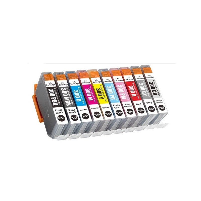 CARTUCCIA COMPATIBILE CANON 4192C001 NERO OPACO PFI300MBK IMAGEPROGRAF PRO-300
